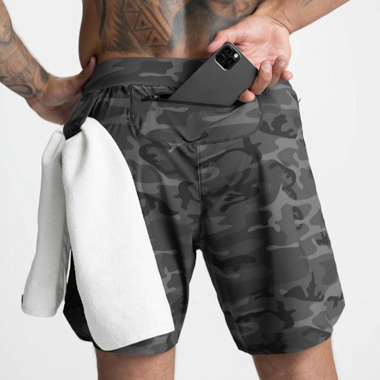 Short Esportivo Masculino de Academia - Elite Running - Athlete