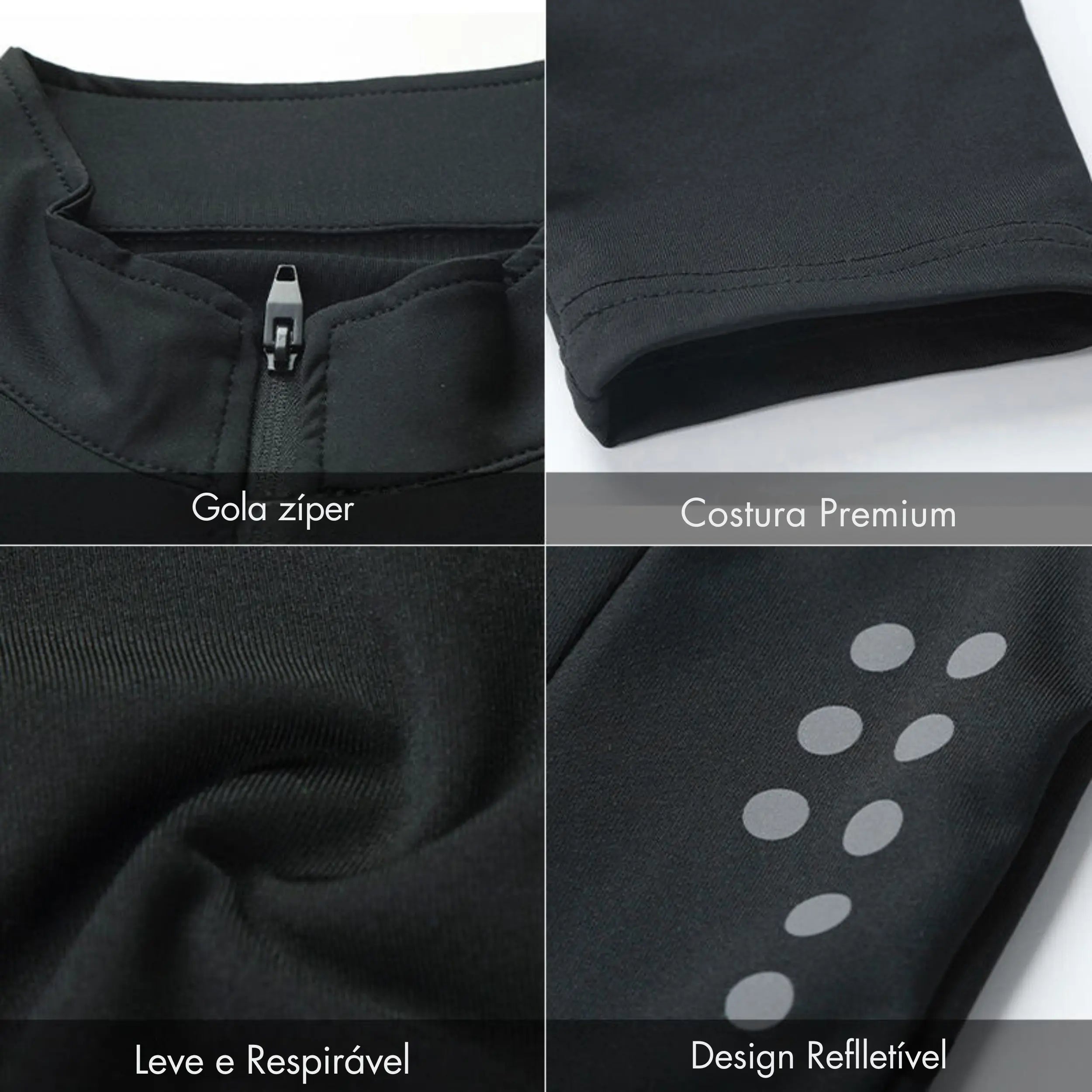 Thermal Jacket Zip Collar