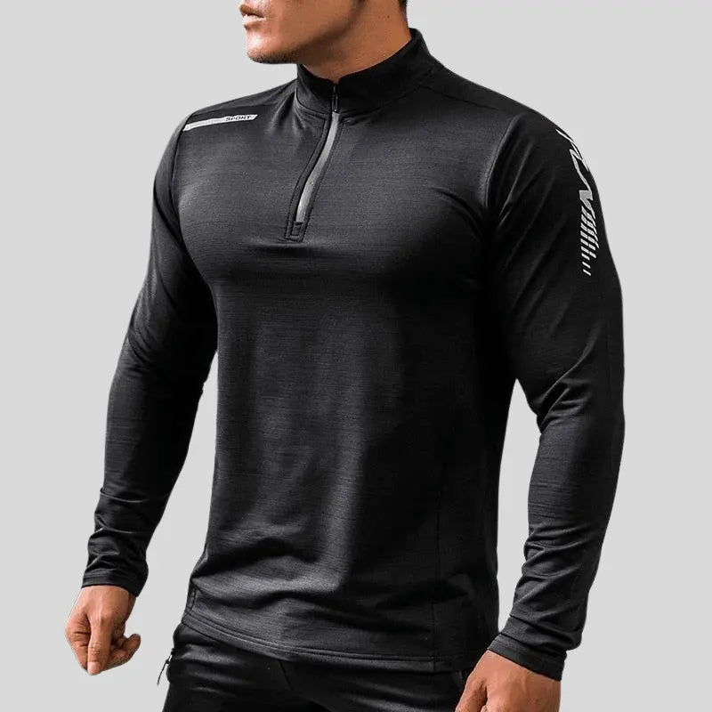 Long Sleeve Jacket Zip Collar