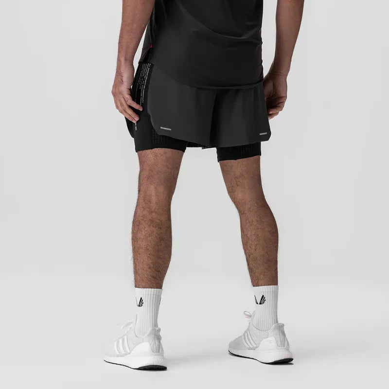 2 in 1 Dry Fit shorts