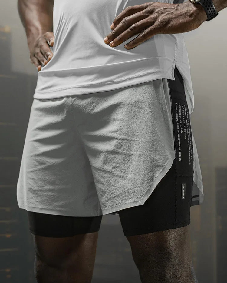 2 in 1 Dry Fit shorts