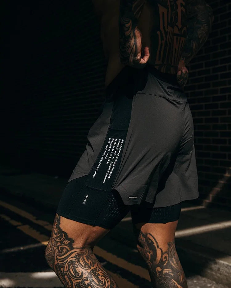 2 in 1 Dry Fit shorts