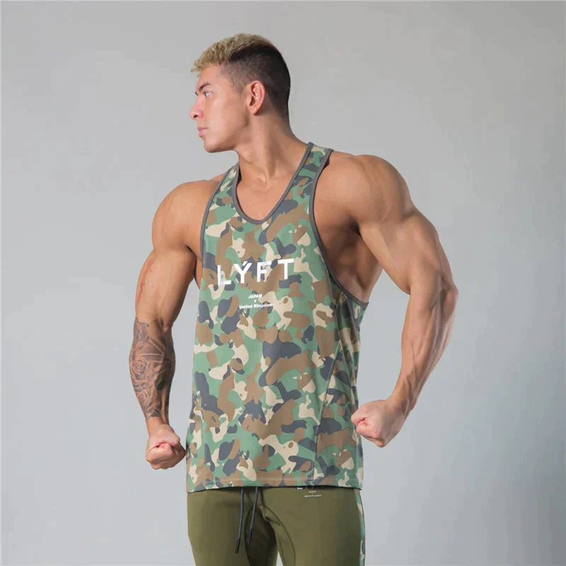 Débardeur d'entraînement - Militaire