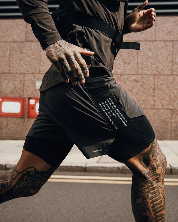 2 in 1 Dry Fit shorts