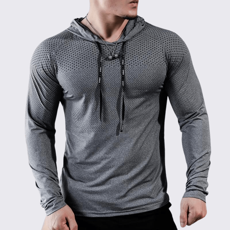 Camiseta Manga Longa Masculina para Academia - Athlete