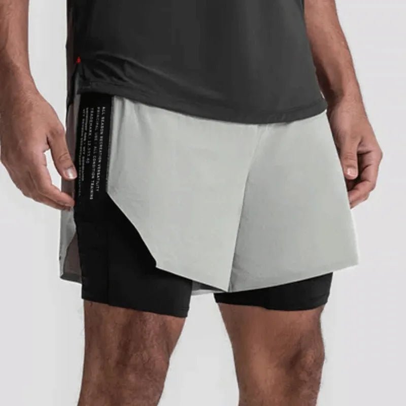 2 in 1 Dry Fit shorts - Athlete USA