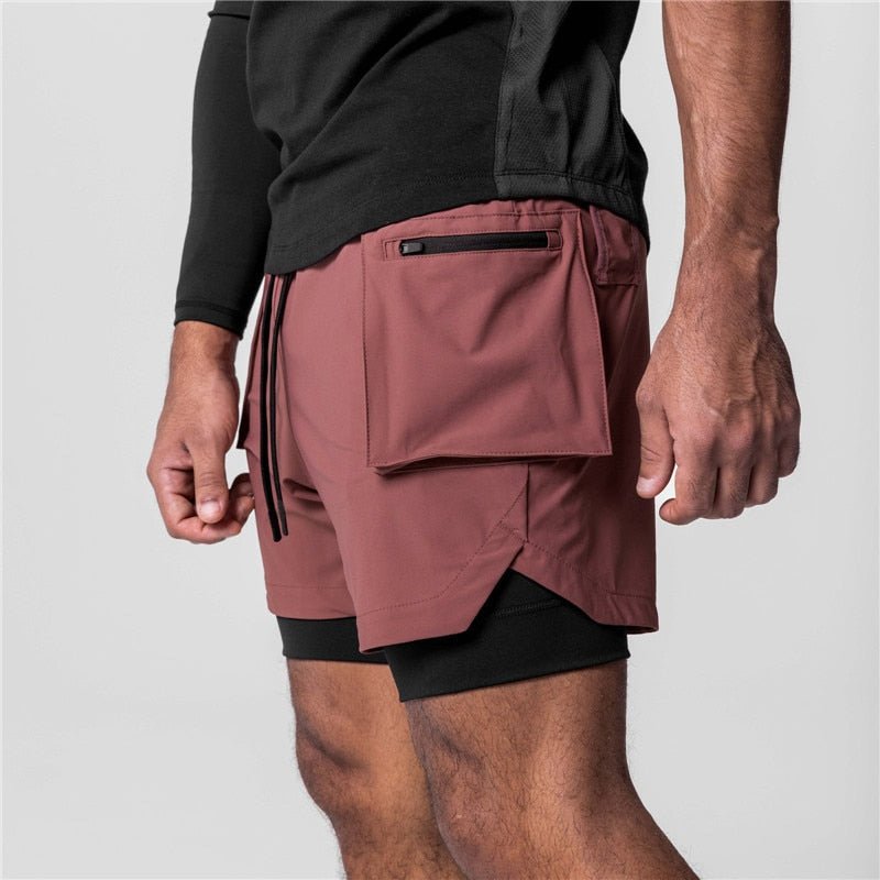 2 in 1 Shorts Pro Athlete - Athlete USA
