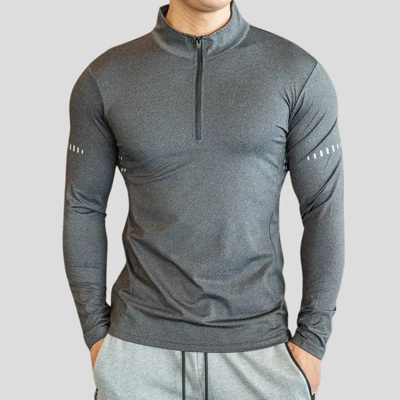 Veste thermique à col zippé