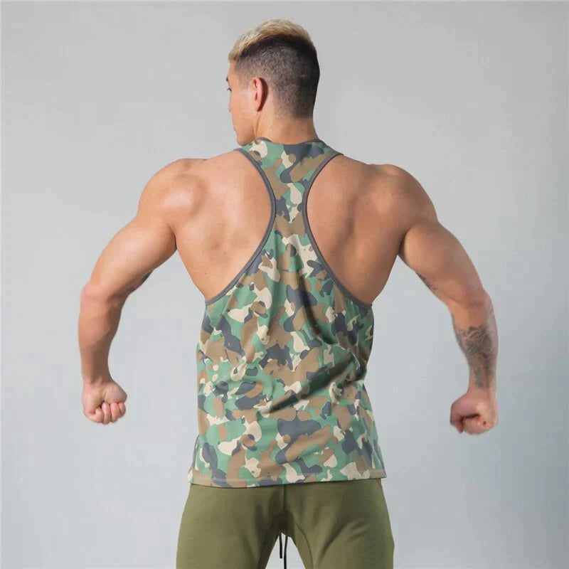 Débardeur d'entraînement - Militaire