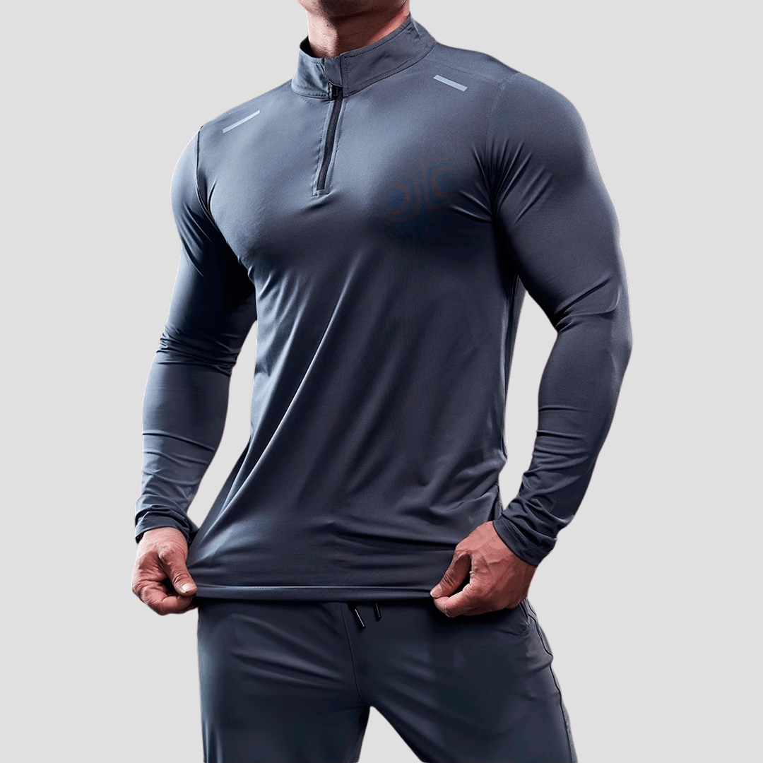 Zip - Neck Jacket - Dry Active - Athlete USA